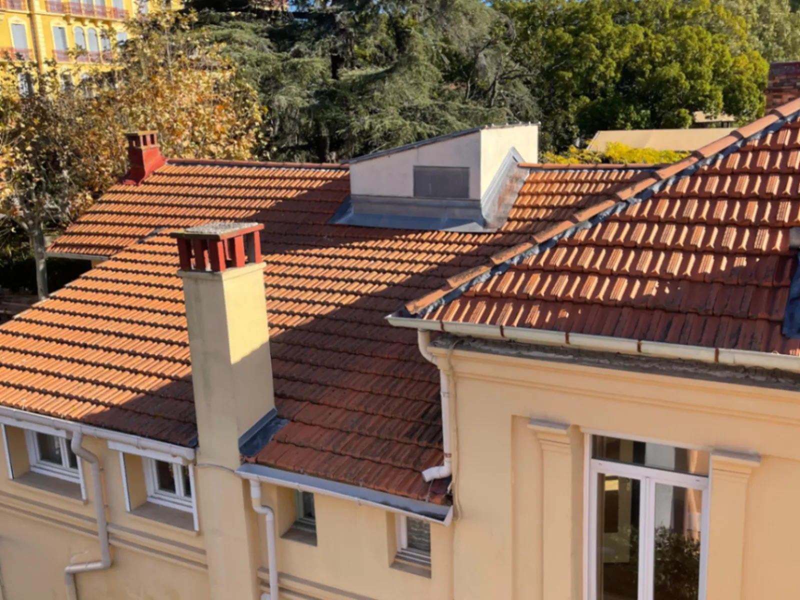 Réfection de toitures en tuiles